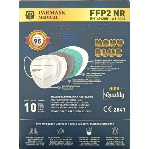PARMASK MASKE BEYAZ FFP2 10 ADET